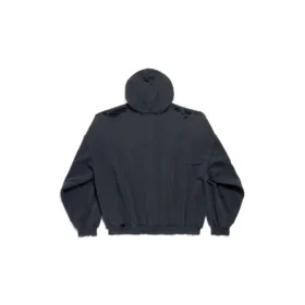 Mikina s kapucí Paris Liberty oversized „černá“ 739024TQVS11083