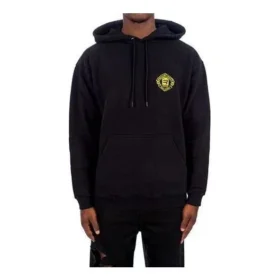 Mikina s kapucí Quest, střední střih „Black“ 600583TLV601000