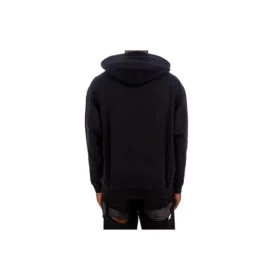 Mikina s kapucí Quest, střední střih „Black“ 600583TLV601000