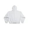 Mikina s kapucí s středním střihem „White“ 742603TOVH59081