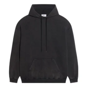 Mikina s kapucí s vyšívaným logem „Black“ 578135TLVB81146