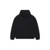 Mikina s kapucí Slime, široký střih „Black“ 674986TLVF21069