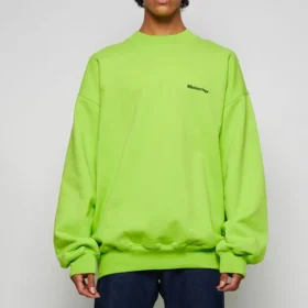 Mikina s kontrastním logem „Lime“ 671125TKVB57072