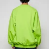Mikina s kontrastním logem „Lime“ 671125TKVB57072