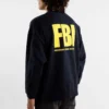 Mikina s kulatým výstřihem FBI „Navy/Yellow“ 676629TLVH14265