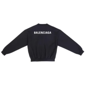 Mikina s kulatým výstřihem, regular fit „Black“ 697869TMVF51070