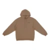 Mikina s logem na zádech, s kapucí, regular fit „Brown“ 600583TMVF57761