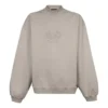 Mikina s výšivkou loga a kulatým výstřihem „Beige“ 656999-TKV74-2966