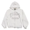 Mikiny s kapucí a celopropínacím zipem Champs-elysees, regular fit „White“ 803264TRVM99016