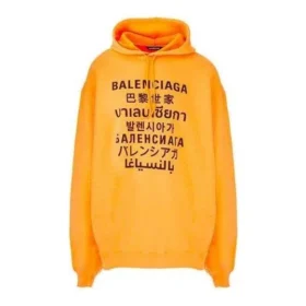 Mikiny s kapucí a logem „Orange Black“ 641679TJVI67513