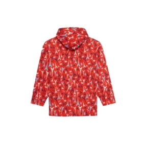 Mikiny s kapucí All Over Interlocked BB „Red“ 594576THV676400