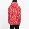 Mikiny s kapucí All Over Interlocked BB „Red“ 594576THV676400