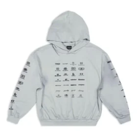 Mikiny s kapucí Archives Logos „Light Grey“ 726241TNVQ81342