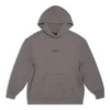 Mikiny s kapucí Back, střední střih „Grey“ 600583TNVH11227