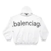 Mikiny s kapucí Bal.Com „White“ 739024TOVN99081