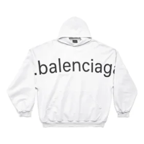 Mikiny s kapucí Bal.Com „White“ 739024TOVN99081