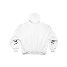 Mikiny s kapucí Bal.Com „White“ 739024TOVN99081