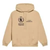Mikiny s kapucí Balenciaga x World Food Programme, střední střih, „Beige“ 600583TJVK49605
