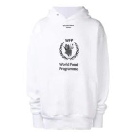 Mikiny s kapucí Balenciaga x World Food Programme „White Black“ 541870TCV343307