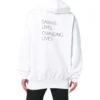 Mikiny s kapucí Balenciaga x World Food Programme „White Black“ 541870TCV343307