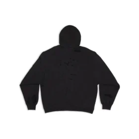 Mikiny s kapucí Caps Destroyed „Black“ 659403TKVB61781