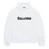 Mikiny s kapucí Caps Destroyed „White“ 659403TKVB69040
