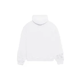 Mikiny s kapucí Caps Destroyed „White“ 659403TKVB69040