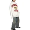 Mikiny s kapucí DIY College „White“ 744463TOVK29012