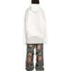 Mikiny s kapucí DIY College „White“ 744463TOVK29012