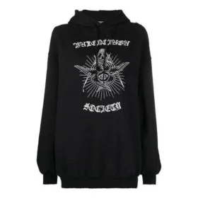Mikiny s kapucí Free Your Mind „Black“ 641529TJU791000