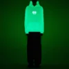 Mikiny s kapucí GITD Lion’s Laurel „White“ 651799TKV729140