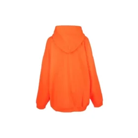 Mikiny s kapucí „Hi My Name Is“ „Fluorescent Orange Black“ 651799TKVK57513