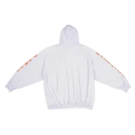 Mikiny s kapucí Metallica Oversized Fit „Dirty White Orange“ 697879TMV890901