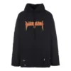 Mikiny s kapucí Metallica v oversized střihu „Black Orange“ 698083TMV891055