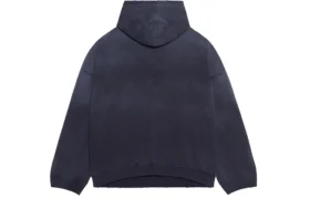 Mikiny s kapucí No Comment, volný střih „Navy Blue“ 674986TLVG43967