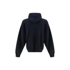 Mikiny s kapucí Outline Oversized „Black Faded“ 739024TOVV29034