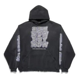 Mikiny s kapucí Snbn „Black“ 739024TQVE71083