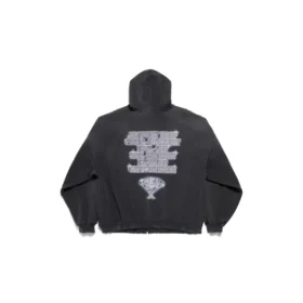 Mikiny s kapucí Snbn „Black“ 739024TQVE71083