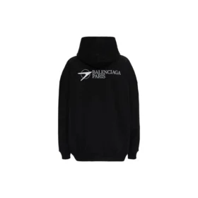 Mikiny s kapucí SS21 Logo otton „Black“ 620947TKV871070