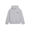 Mikiny s kapucí Turn, volný střih „Heather Grey Black“ 674986TLVB41167