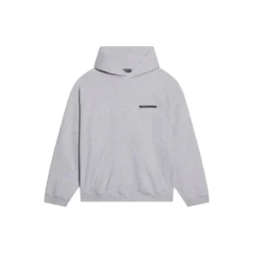 Mikiny s kapucí Turn, volný střih „Heather Grey Black“ 674986TLVB41167