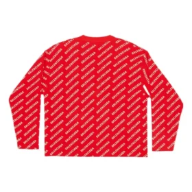 Mini kardigan s celoplošným logem „Red White“ 699822T32336090