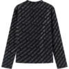 Mini svetr s celoplošným potiskem „Black“ 730402TNVQ91073