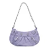 Mini taška Le Cagole s řetízkem „Lilac“ 6958141VG9Y5304