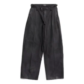 Minimalistické Cargo kalhoty „Black“ 746509TKP271000