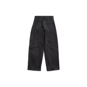 Minimalistické Cargo kalhoty „Black“ 746509TKP271000