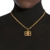 Náhrdelník Bb 2.0 s texturou „Gold“ 782981TZ99G0705