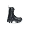 Šněrovací kozačky Bulldozer „Black Outline Calfskin“ 672502WBEF21090