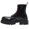 Šněrovací kozačky Strike „Black Pink“ 590974WA9641085