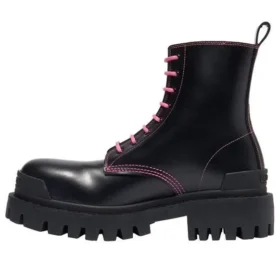 Šněrovací kozačky Strike „Black Pink“ 590974WA9641085